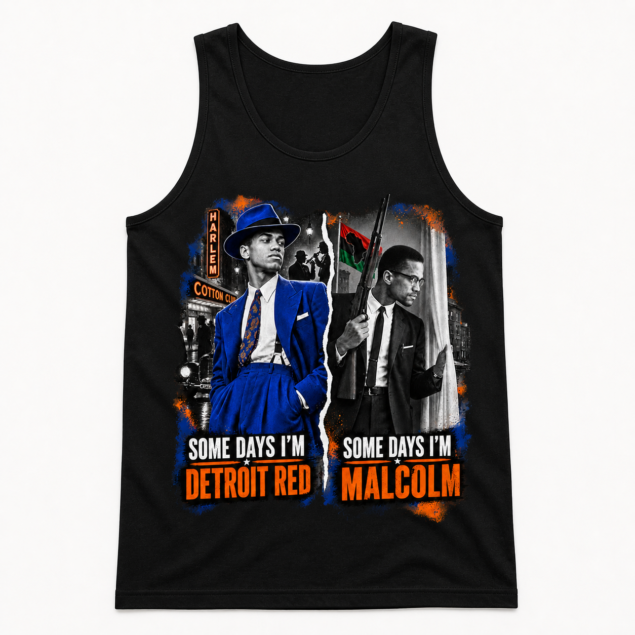 SOME DAYS I’M MALCOLM, SOME DAYS I’M DETROIT RED - TANK