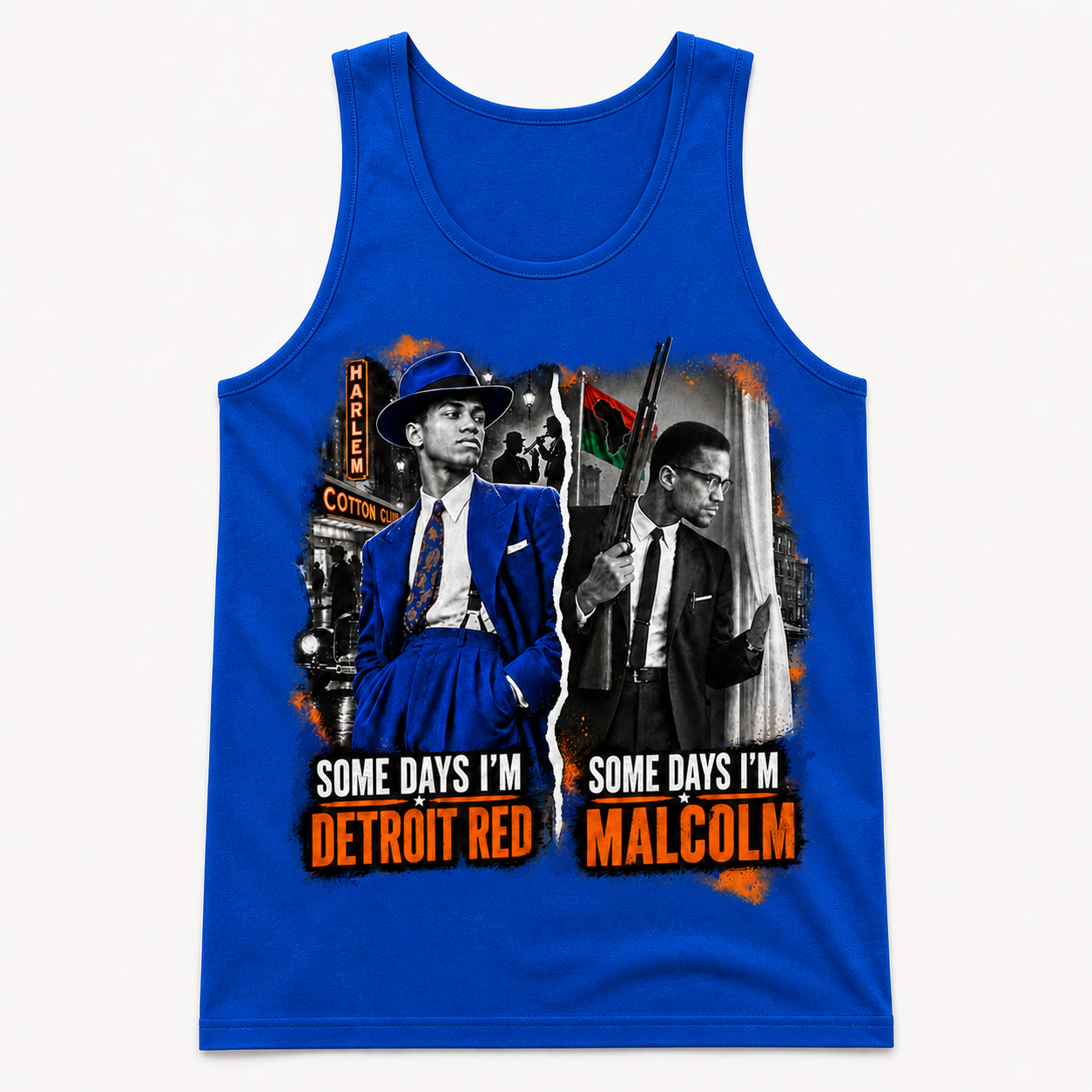 SOME DAYS I’M MALCOLM, SOME DAYS I’M DETROIT RED - TANK