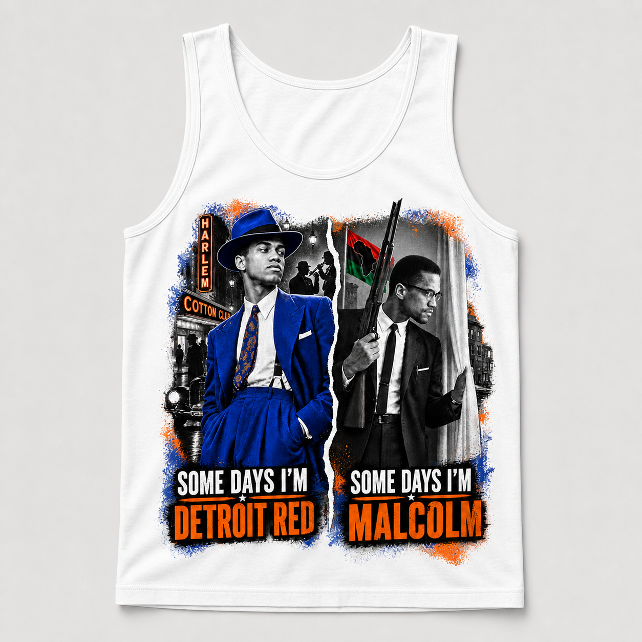 SOME DAYS I’M MALCOLM, SOME DAYS I’M DETROIT RED - TANK